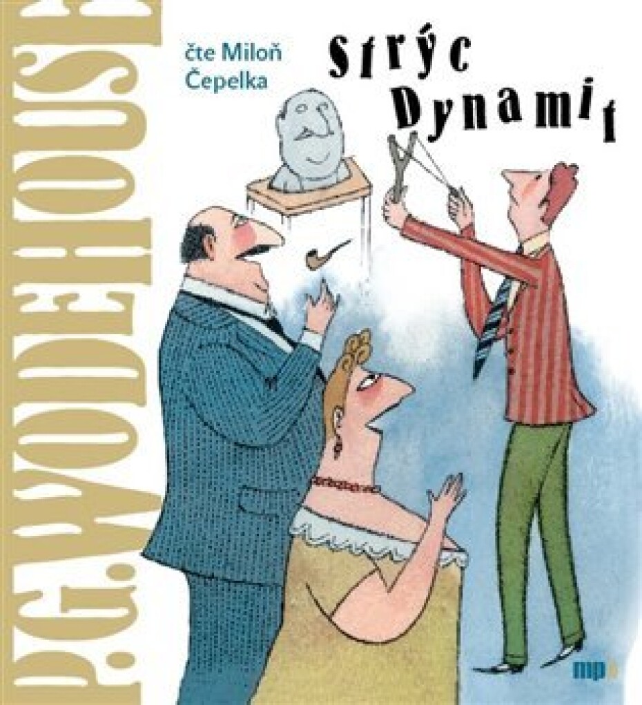 Strýc Dynamit - CDmp3 (Čte Miloň Čepelka) - Pelham Grenville Wodehouse - main (0)