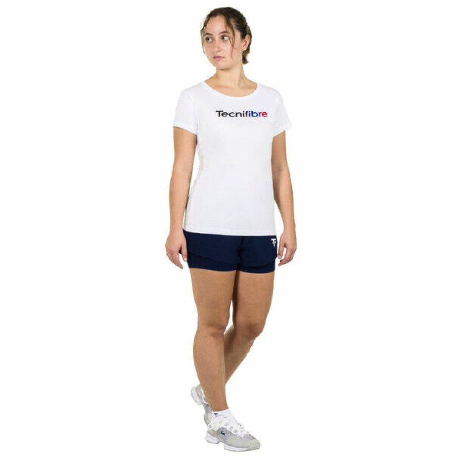 Tecnifibre Club Cotton Tee White - main (2)