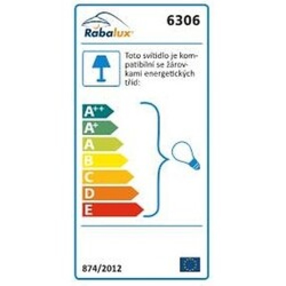 Nástěnné svítidlo Rabalux Soma 6306 bronzová/bílá - main (3)