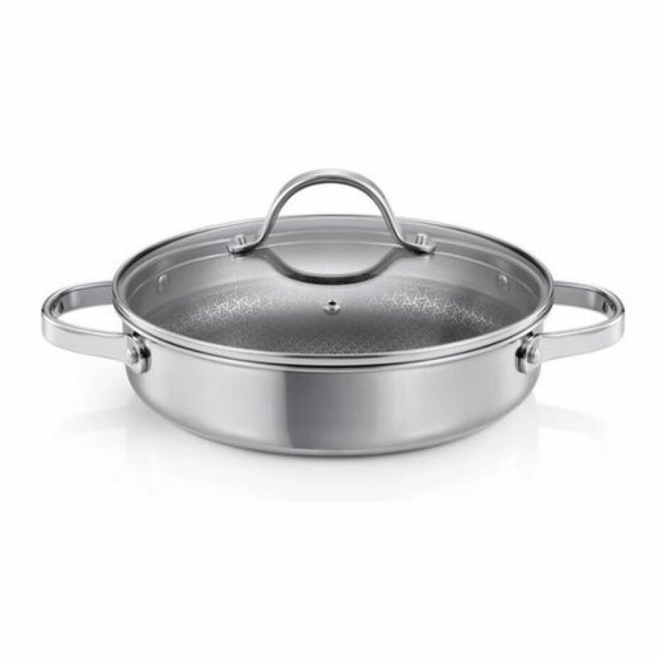 Pánev hluboká SteelCRAFT s poklicí ø 24 cm, 2 úchyty - main (0)