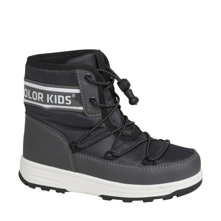Color Kids Boots W. String phantom 2023 dětské zimné boty - main (0)