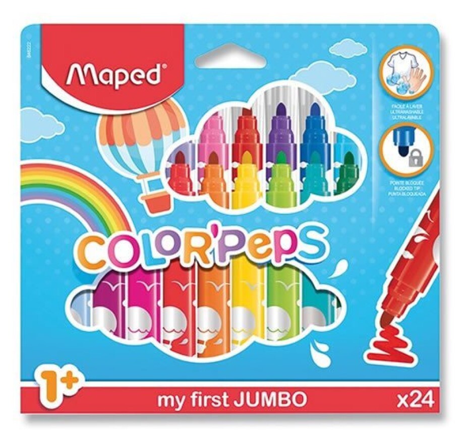 Maped - Fixy Color´ Peps Early Age Jumbo 24 ks - main (0)