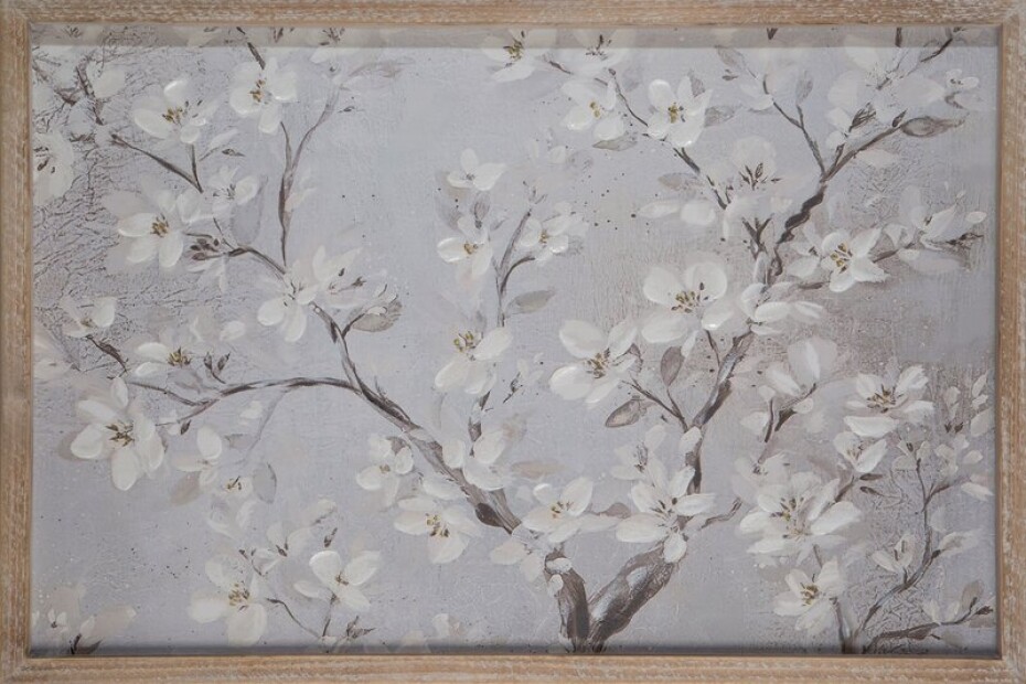 ArtFir Obraz KVĚTY 628 | béžová 60 x 40 cm - main (0)