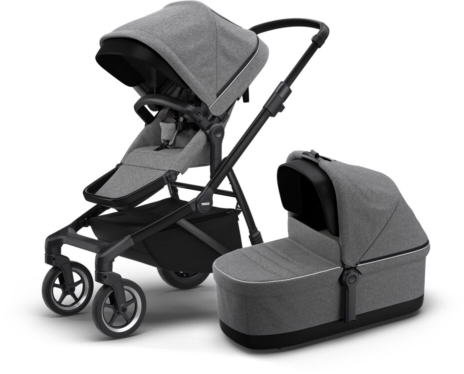 Městský kočárek Thule Sleek Black/Gray Melange - main (0)