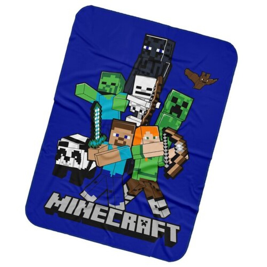 Carbotex Dětská deka Minecraft Time to Mine, 100 x 140 cm - main (1)
