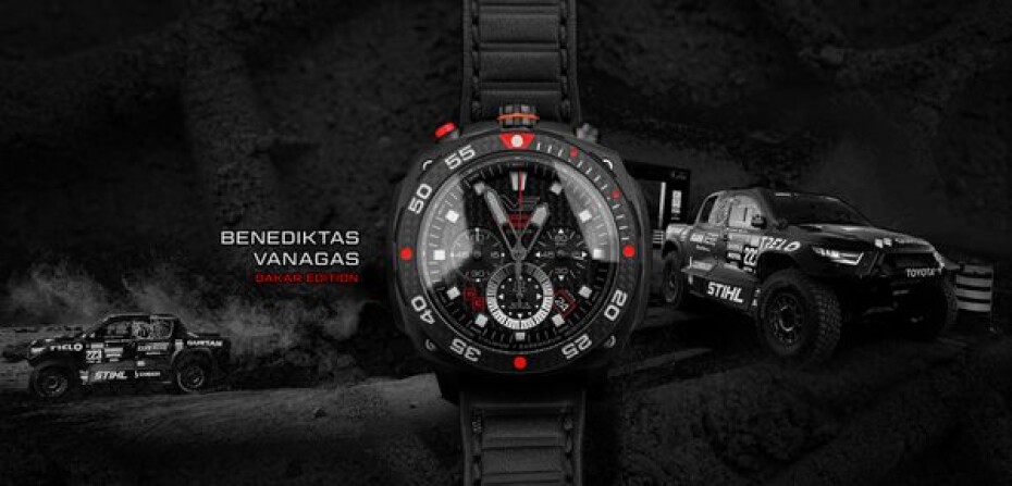 Vostok Europe Limitovaná edice Benediktas Vanagas Dakar VK67-650J740 - main (3)