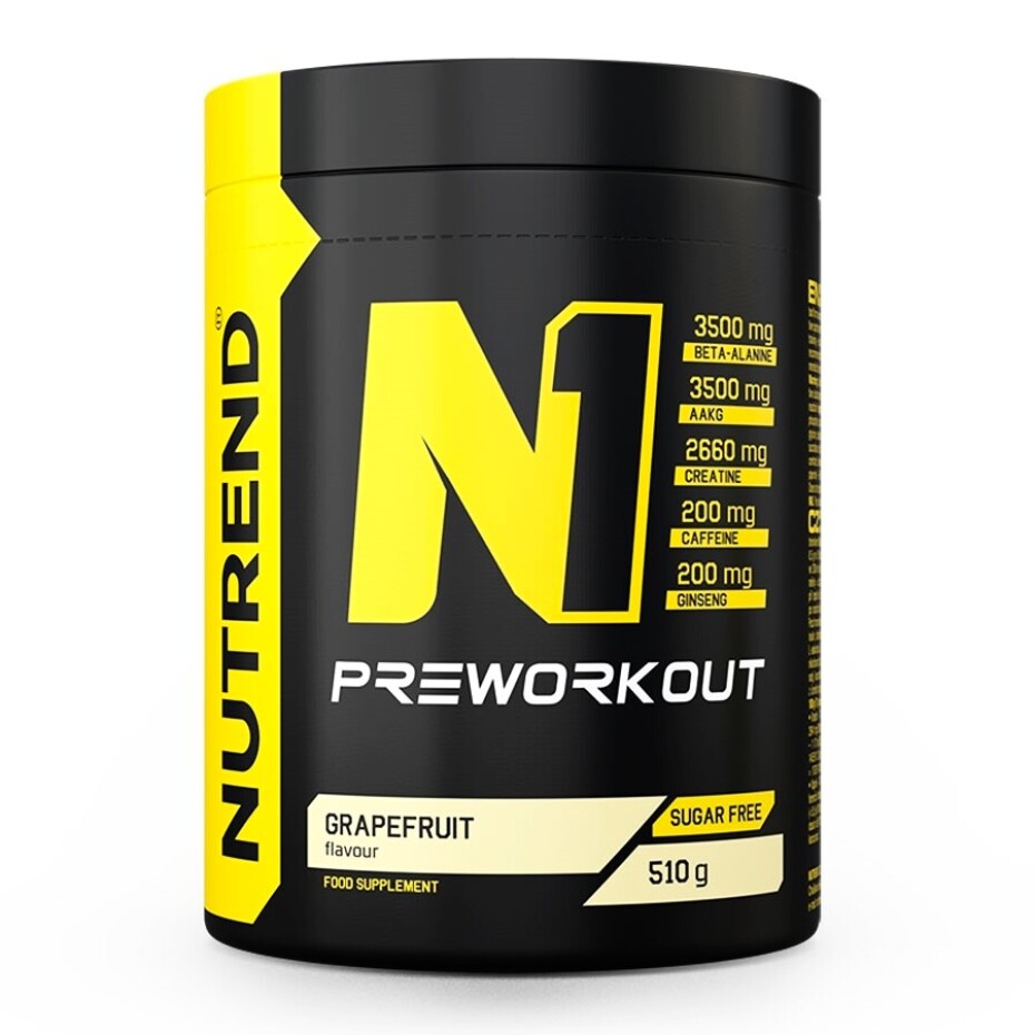 Nutrend N1 Pre-Workout 510 g červený pomeranč - main (4)