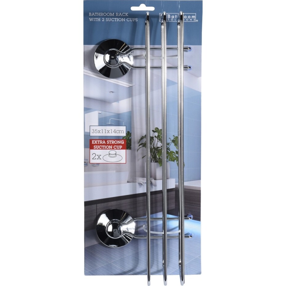 Koupelnová police Sarmiento, 35 x 14 x 11 cm - main (1)