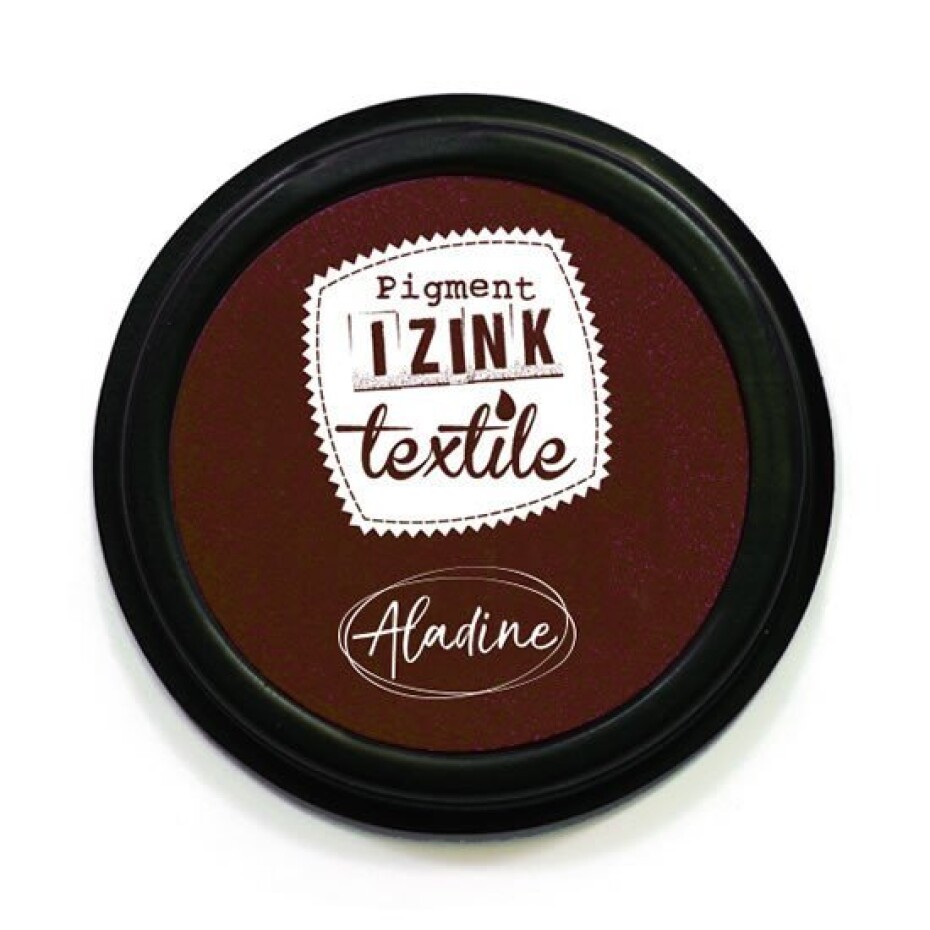 Razítkovací polštářek na textil IZINK textile - hnědý - main (0)