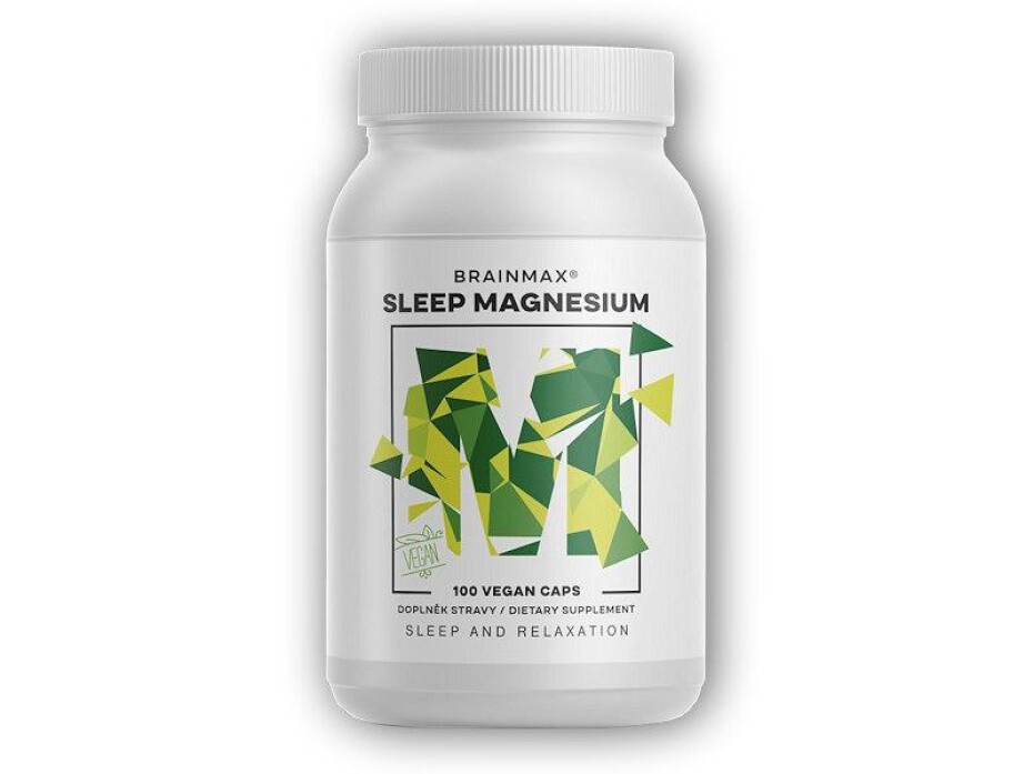 BrainMax Sleep Magnesium 320mg 100 kapslí - main (0)