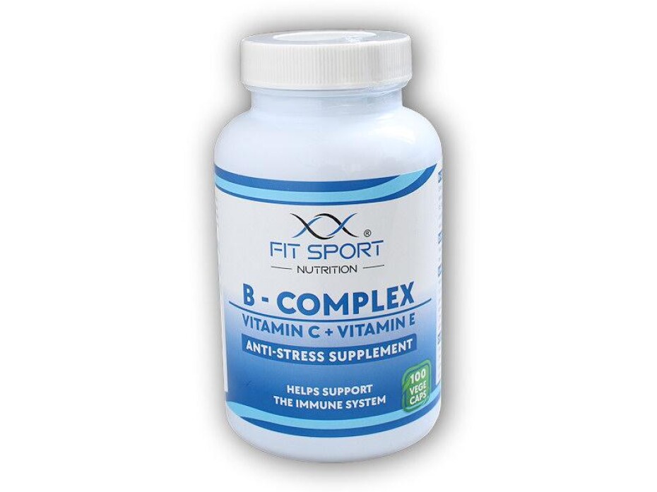 FitSport Nutrition B-Complex + Vitamin C + Vitamin E 100 vege caps - main (0)