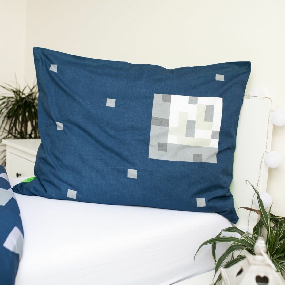 Jerry Fabrics Bavlněné povlečení Minecraft Sssleep Tight, 140 x 200 cm, 70 x 90 cm - main (3)