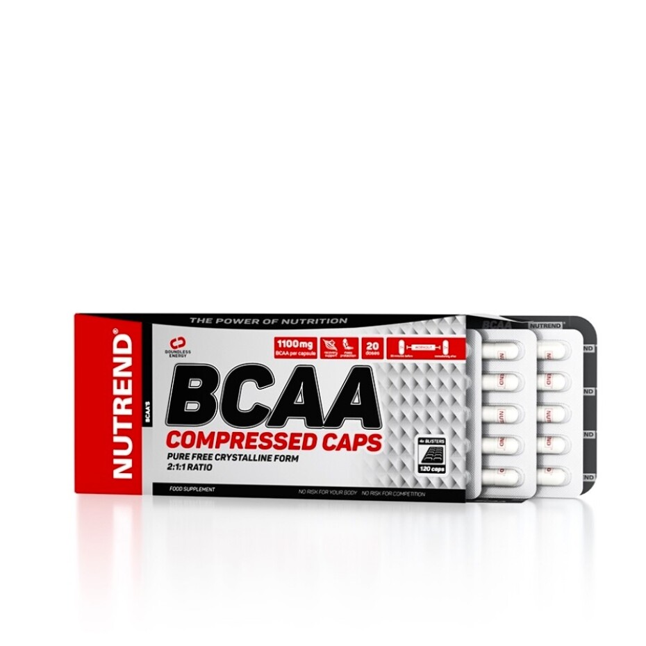 Nutrend BCAA Compressed Caps 120 kapslí - main (1)