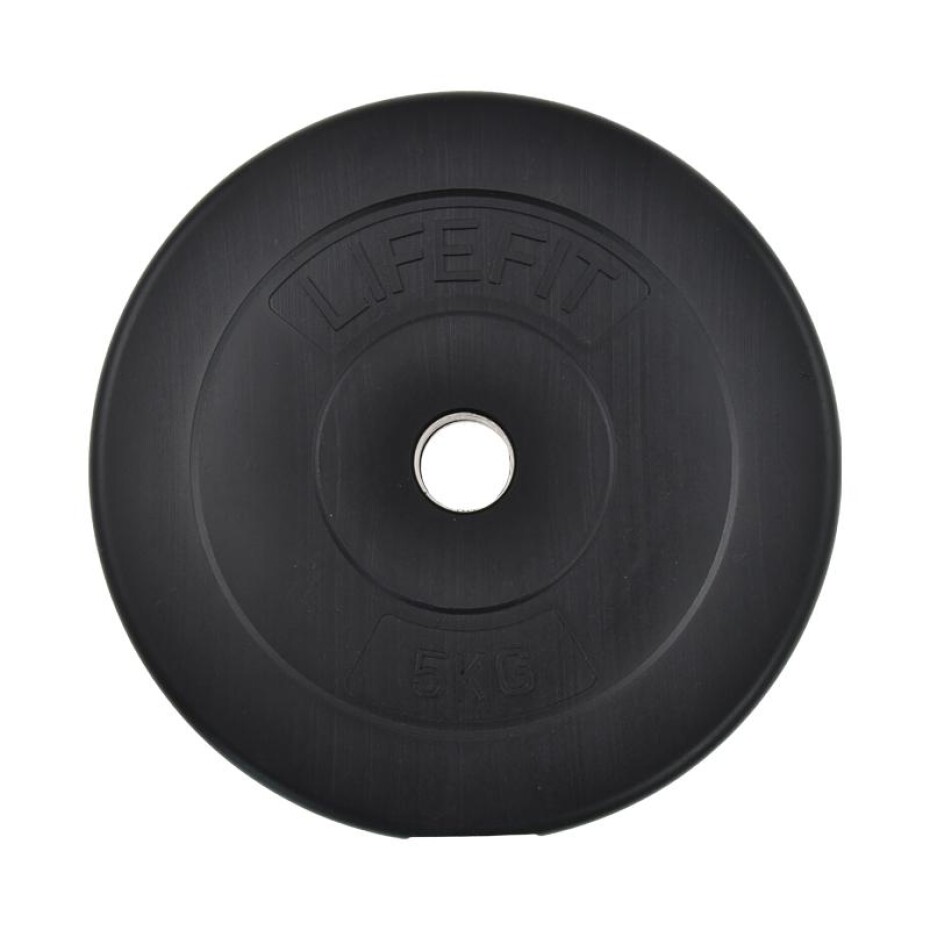 Lifefit Kotouč 5kg vinylovo-cementový pro 30mm tyč - main (0)
