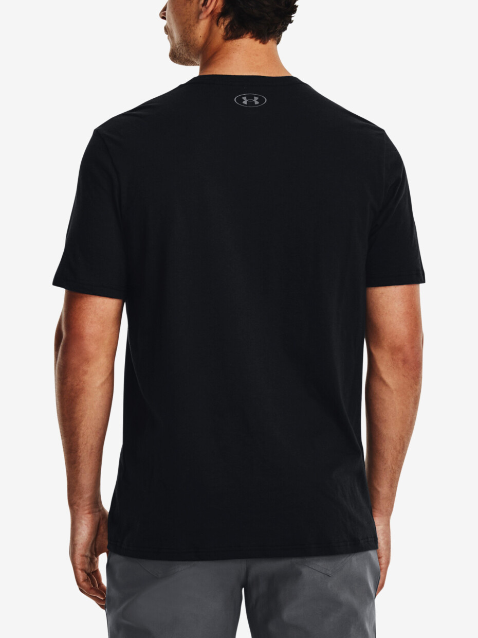 Under Armour Triko UA BIG LOGO FILL SS-BLK 1379451-001 - main (5)