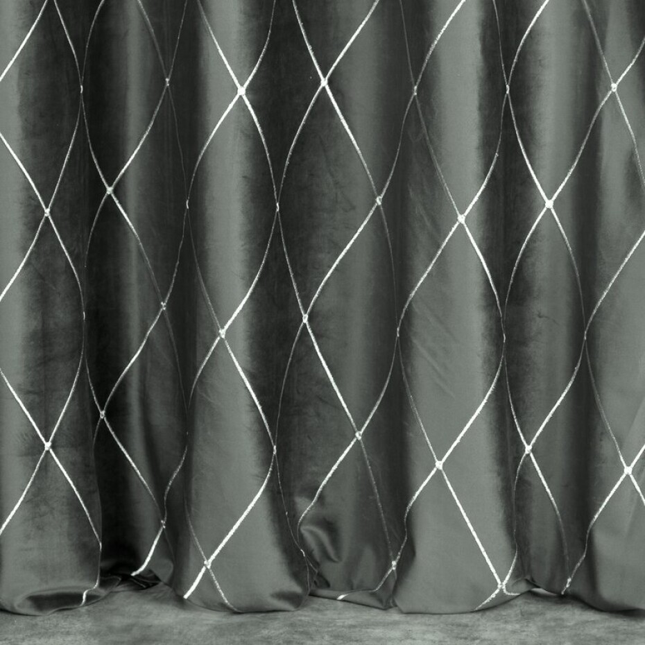 ArtFir Závěs PIERRE CARDIN MARGO K | světle šedá 140x250 cm - main (6)