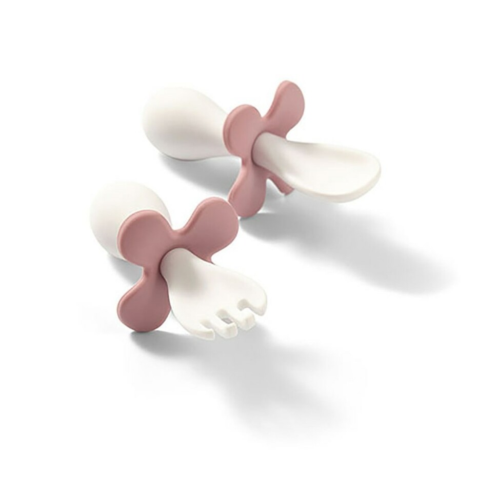 Baby Ono Ergonomický příbor pro děti, růžová - main (1)