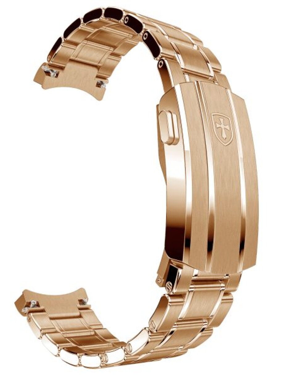 Kovový náramek Biatec | PVD úprava růžové zlato - 20 mm - main (0)
