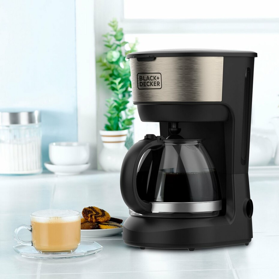 Black+Decker BXCO600E Kávovar, černá - main (1)