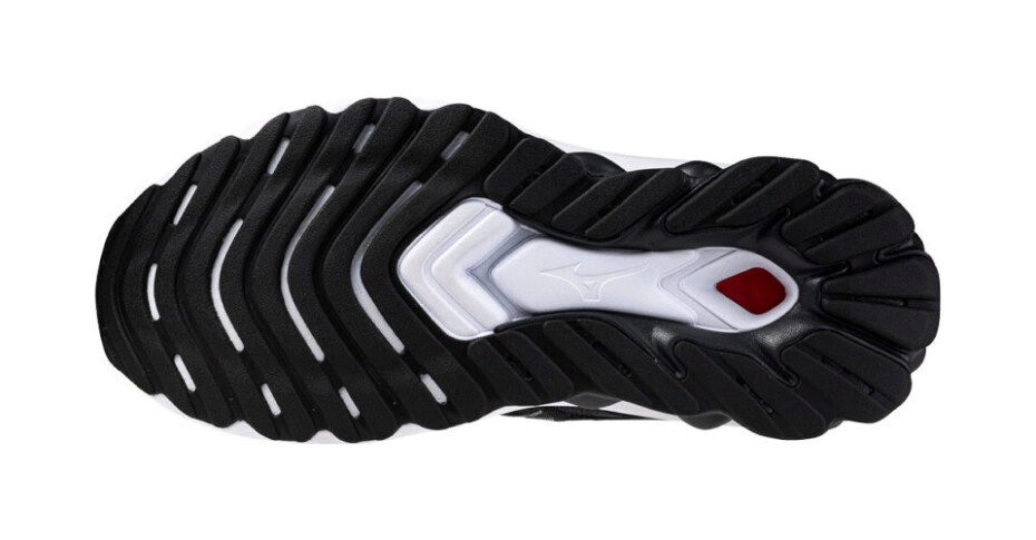 Dámská běžecká obuv Mizuno  Wave Skyrise 5 Black/White/Nasturtium  UK 6,5 - main (3)