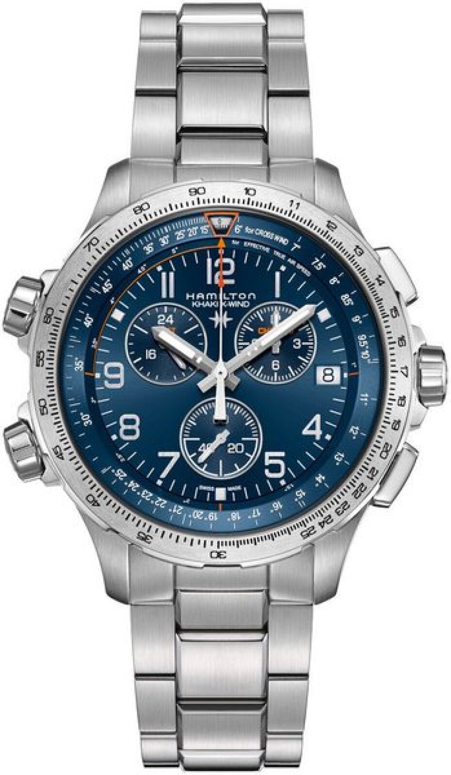 Hamilton Khaki Aviation X-Wind GMT Chrono Quartz H77922141 - main (0)