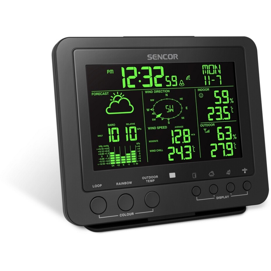 Sencor SWS 9700 Profesionální meteostanice s bezdrátovým senzorem 5v1 - main (6)