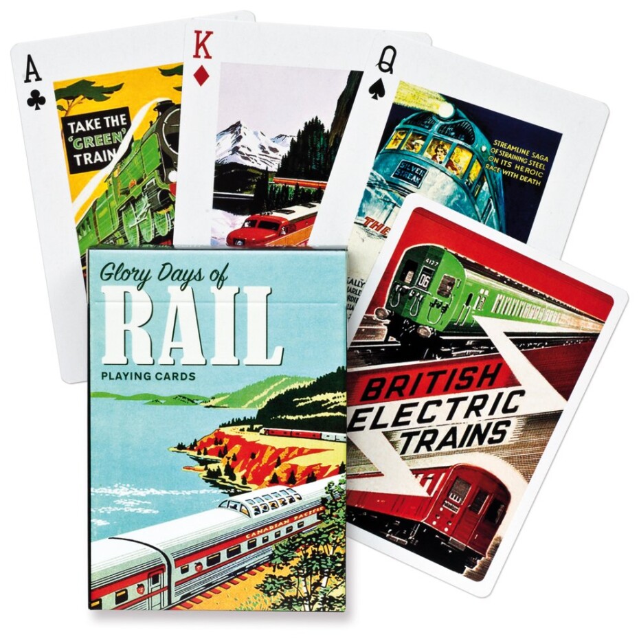 Piatnik Poker - The Glory Days of Rail / Vlaky - main (0)