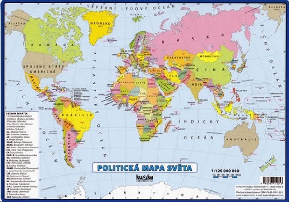 Politická mapa světa - Petr Kupka - main (0)