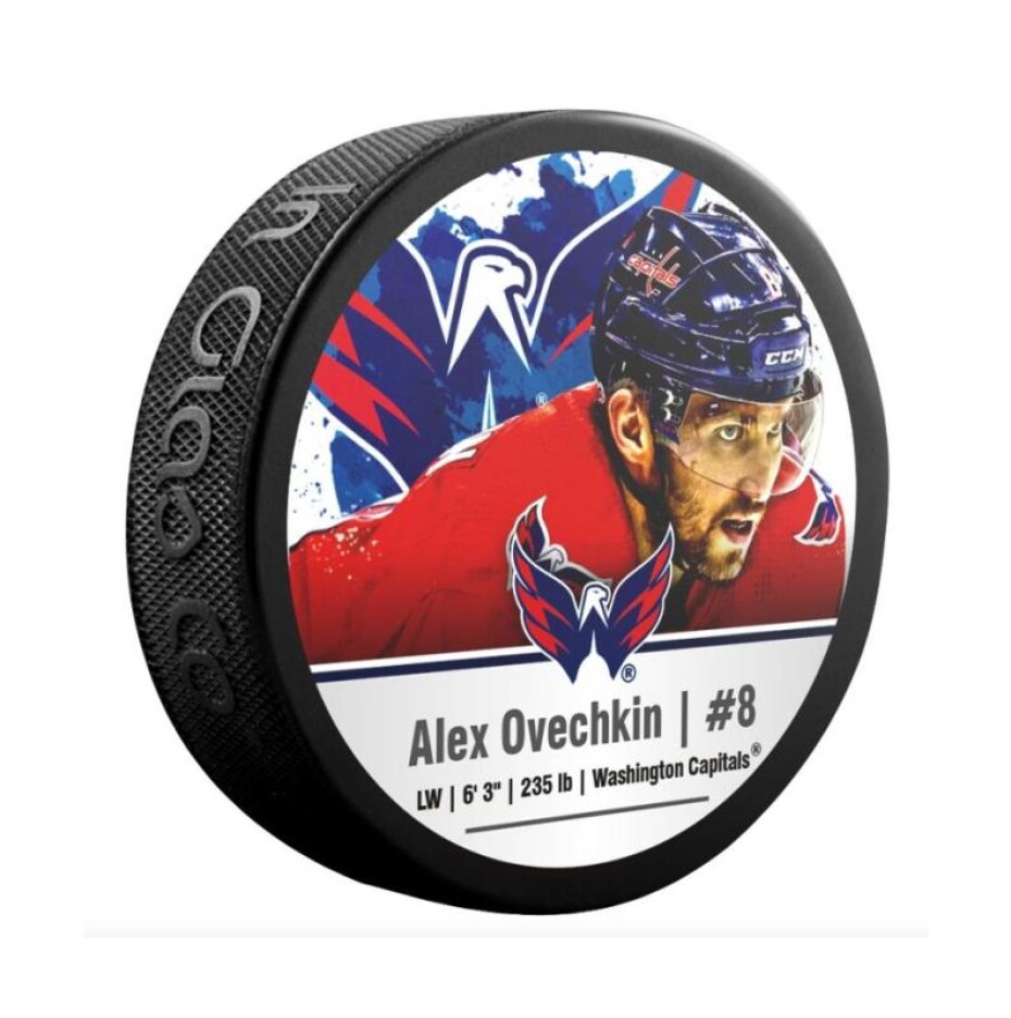 InGlasCo Fanouškovský puk NHL Alexander Ovechkin - main (0)
