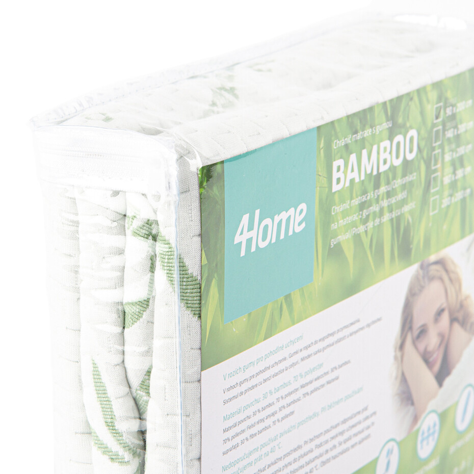 4Home Bamboo Chránič matrace s lemem, 60 x 120 cm - main (7)