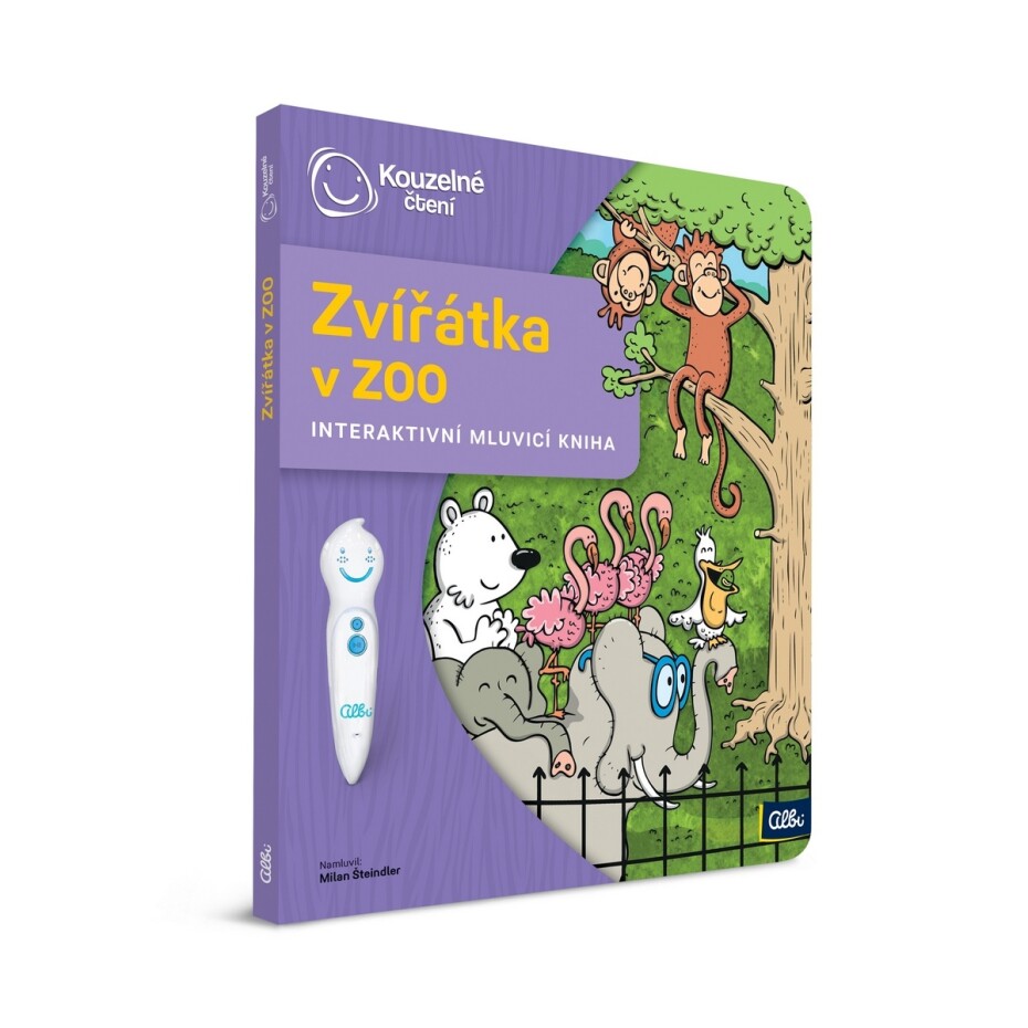 Kouzelné čtení Kniha Zvířátka v ZOO - main (0)