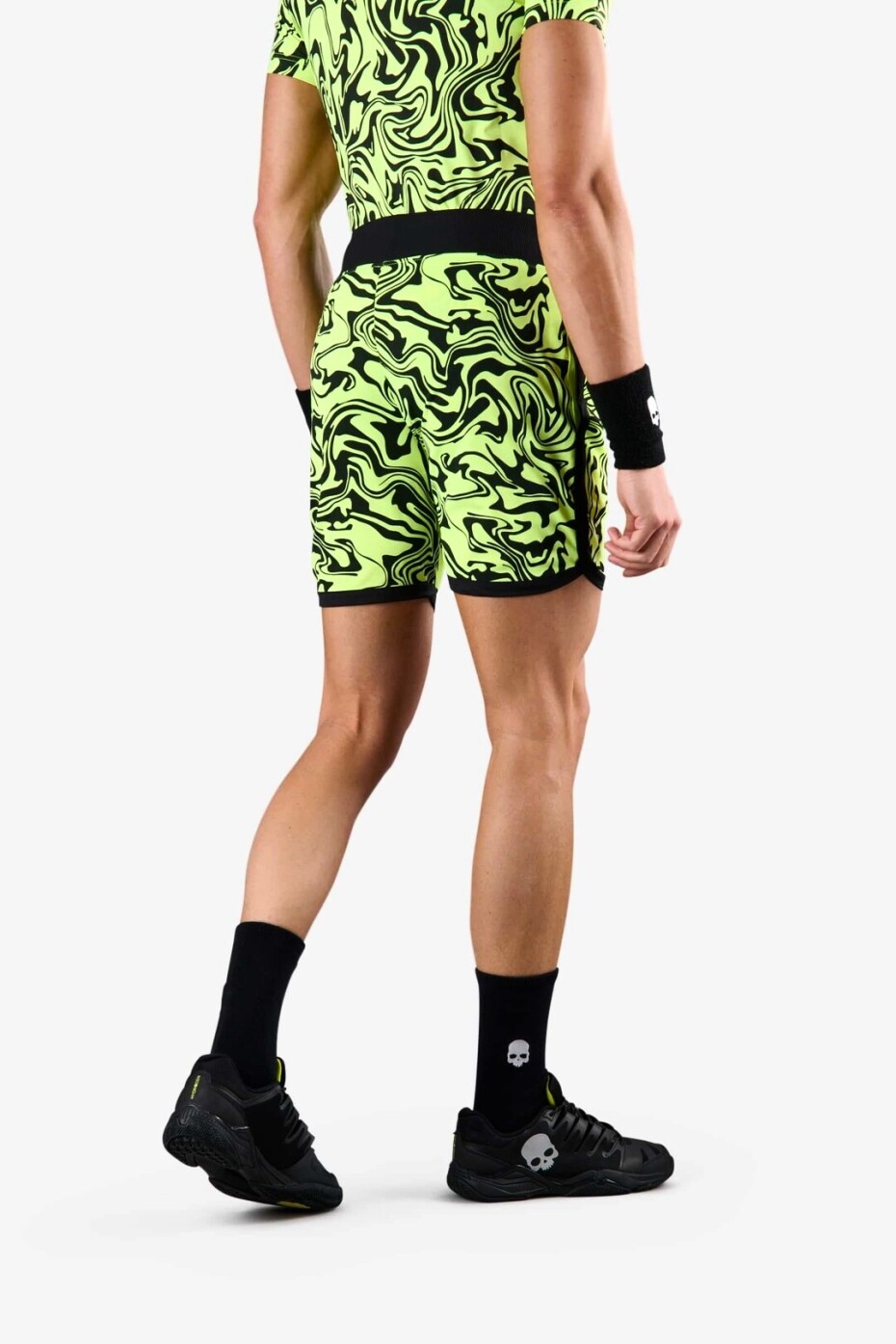 Pánské šortky Hydrogen  Chrome Tech Shorts Fluo Yellow XL - main (2)