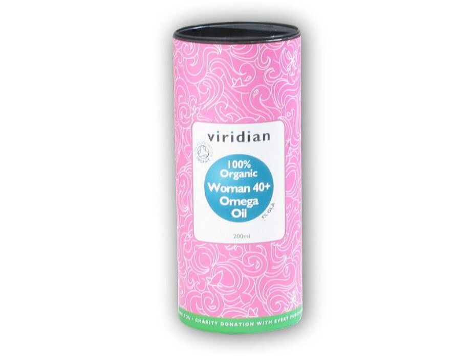 Viridian Organic Woman 40+ Omega Oil 200ml - main (0)