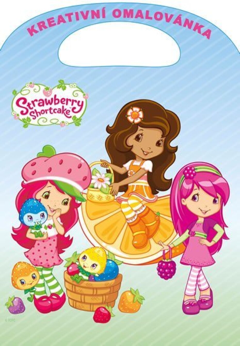 Strawberry - Kreativní omalovánky A4 s výsekem - main (0)