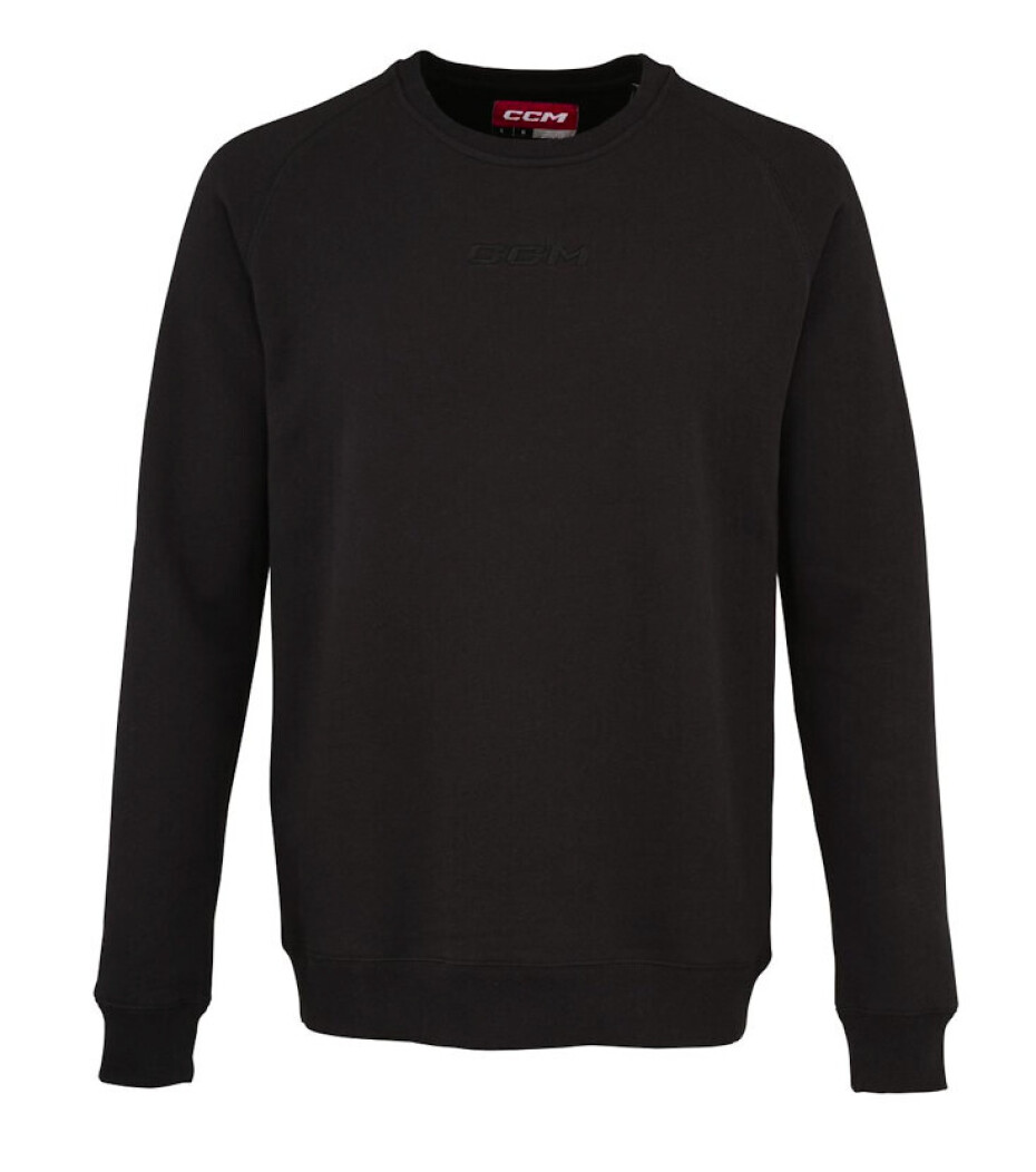 Pánská mikina CCM Core Fleece Crew Black L - main (0)