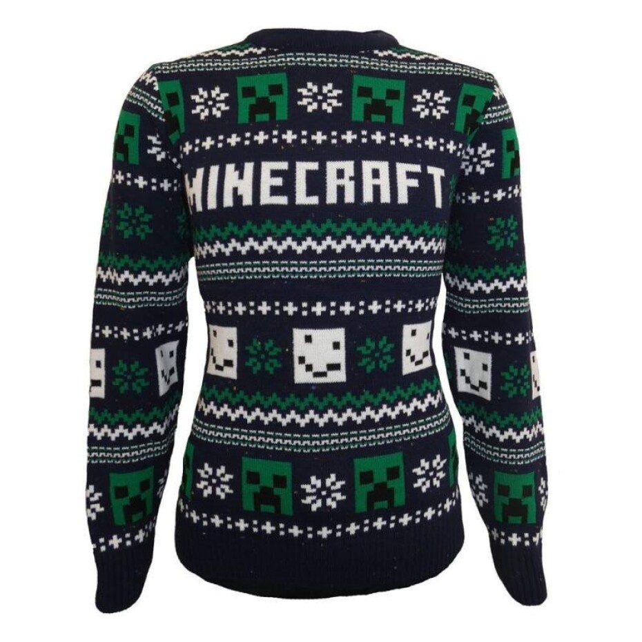 Minecraft vánoční svetr - Jumper Pattern (velikost M) - main (0)