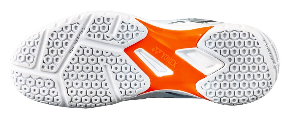 Dámská sálová obuv Yonex  Power Cushion 65 X3 White/Orange  EUR 37 - main (1)