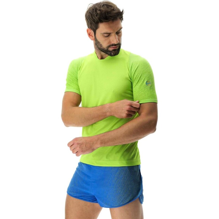 Pánské tričko UYN  RUNNING EXCELERATION OW AERNET SHIRT lime XL - main (2)