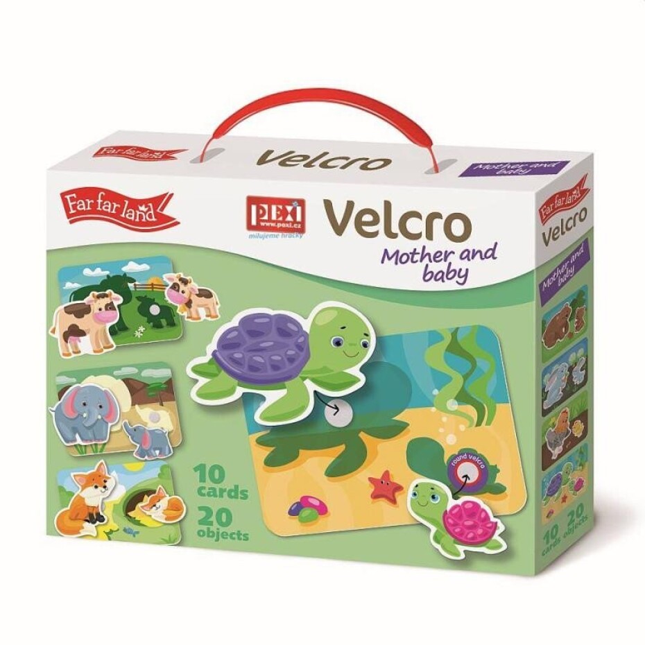 PEXI Velcro skládačky - Máma a mimi (Mother and Baby) - main (0)