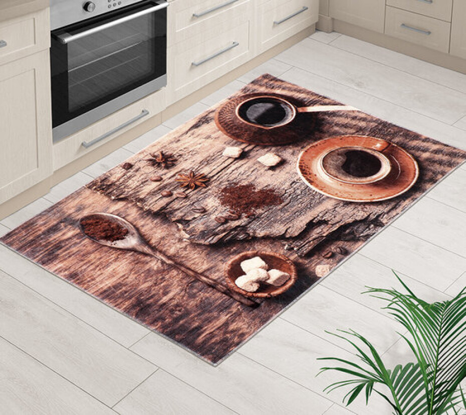 Bellatex Kusový koberec Káva 3D, 80 x 120 cm - main (0)
