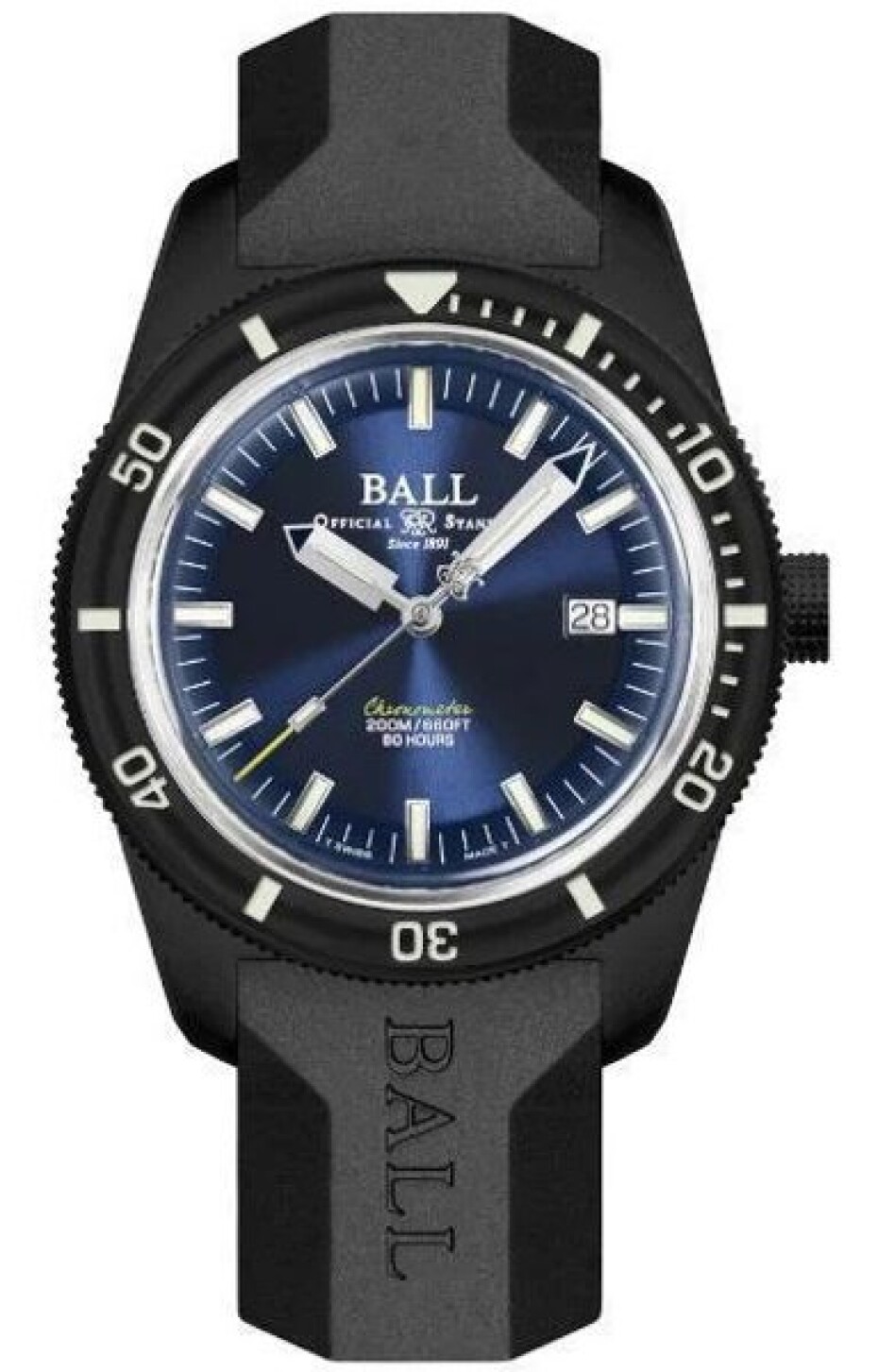 Ball Engineer II Skindiver Heritage Manufacture Chronometer Limited Edition DD3208B-P2C-BE - main (0)