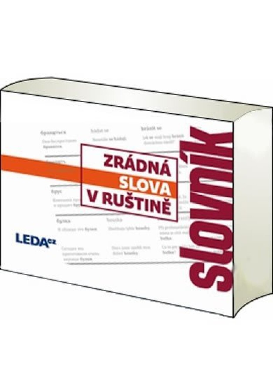 Zrádná slova v ruštině - Nataša Koníčková - main (0)