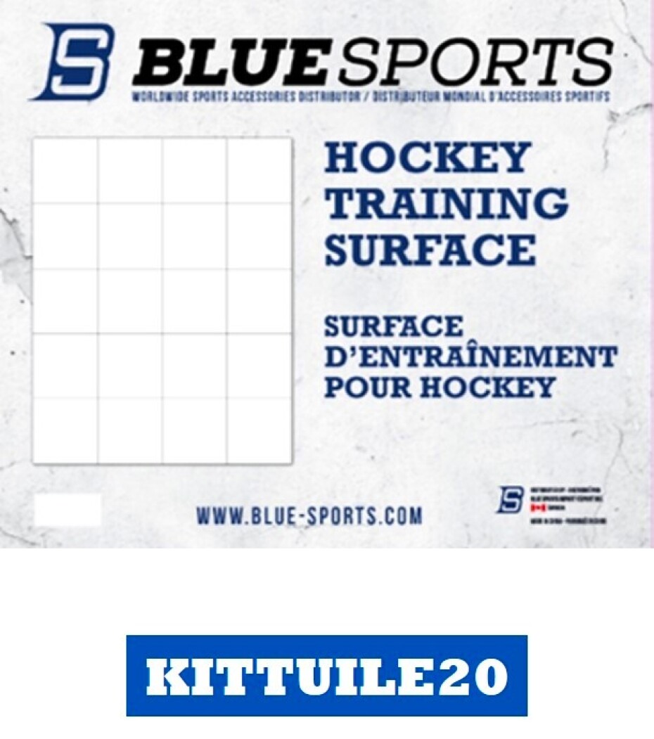 Střelecká deska Blue Sports  Hockey Training Surface 20x White - main (2)