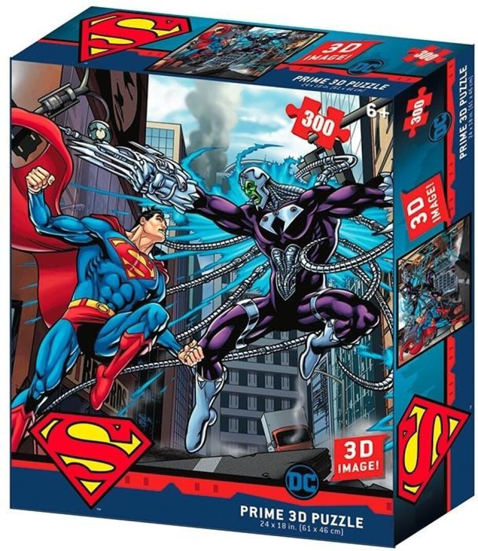 Puzzle 3D - Superman vs Electro / 300 dílků - Kolektiv - main (0)
