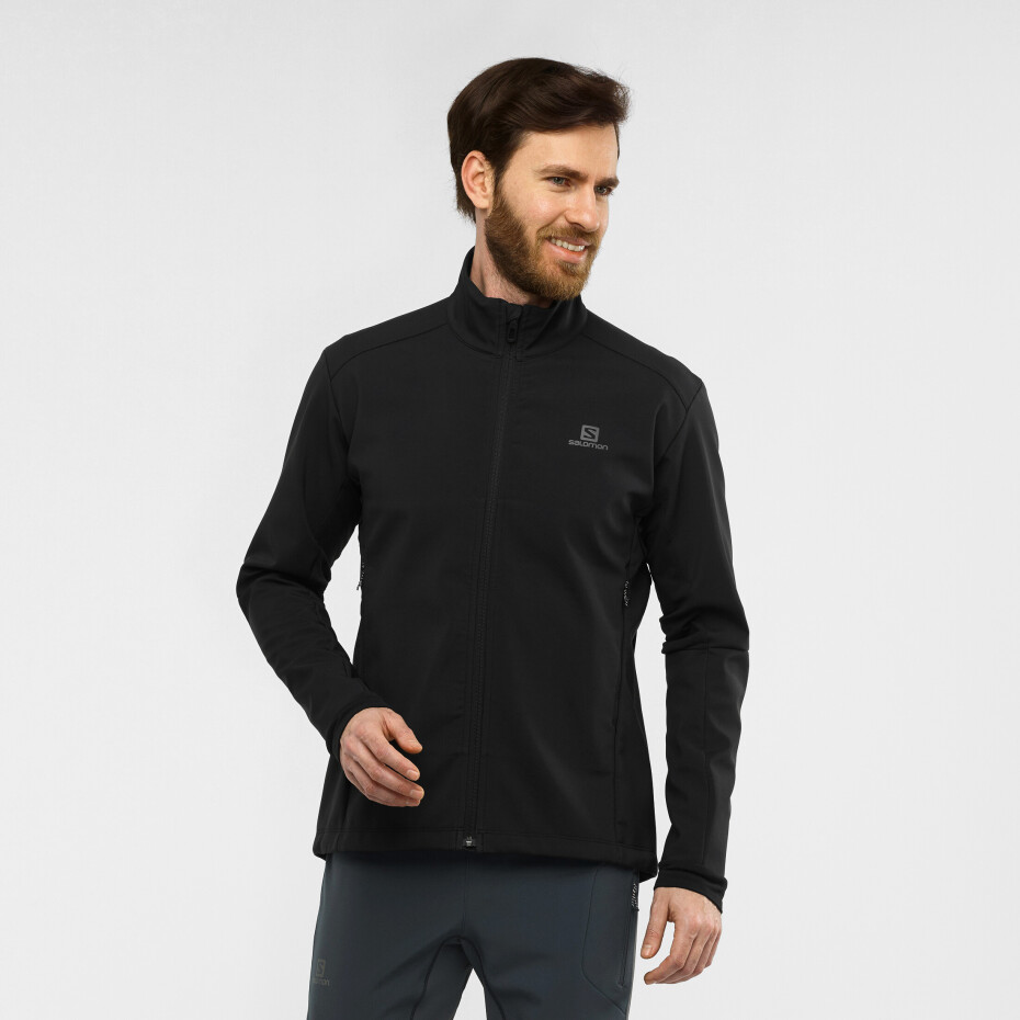 Pánská bunda Salomon  Agile Softshell Jacket Black M - main (4)