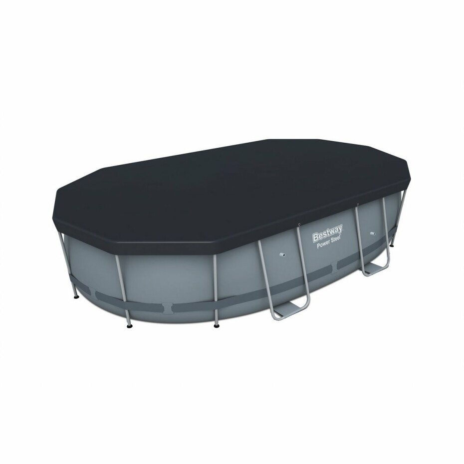 Bestway Oválný nadzemní bazén Power Steel, kartušová filtrace, schůdky 4,88 x 3,05 x 1,07 m - main (1)