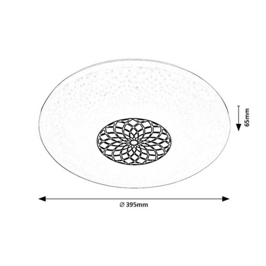 Rabalux 5364 stropní SMART LED svítidlo - main (6)