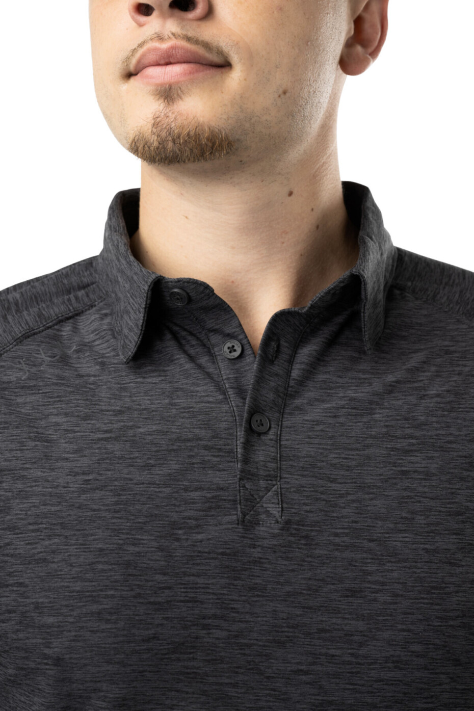 Pánské tričko Bauer  Core Perf Polo Grey S - main (3)