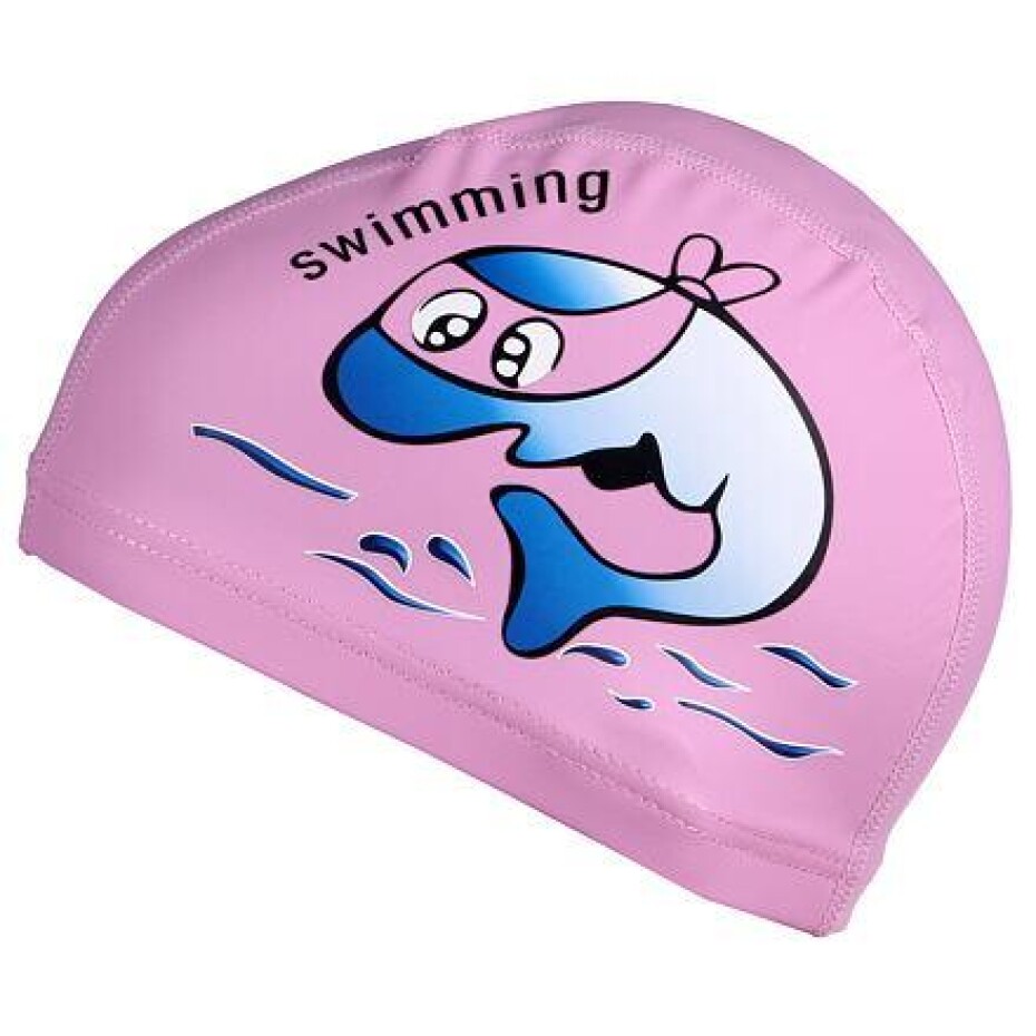 Merco Dolphin dětská plavecká čepice růžová - main (0)
