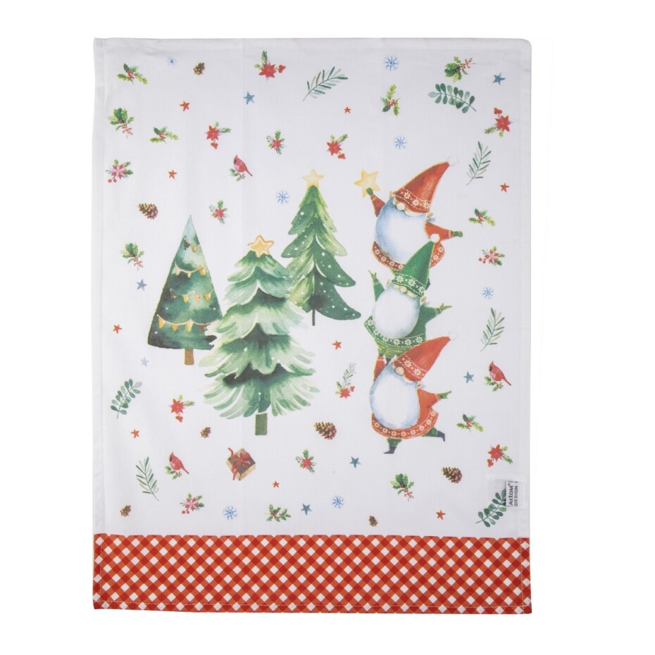 Altom Kuchyňská utěrka Winter Gnomes 45 x 60 cm - main (0)